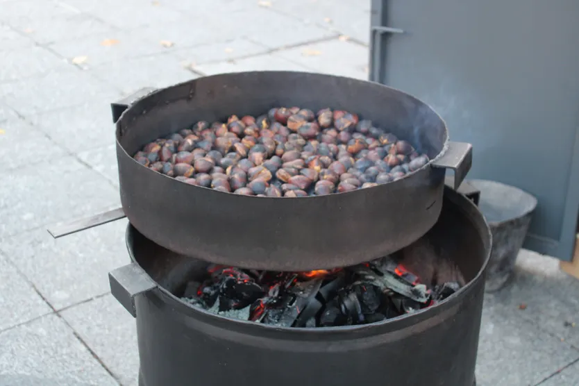 Castañas asadas