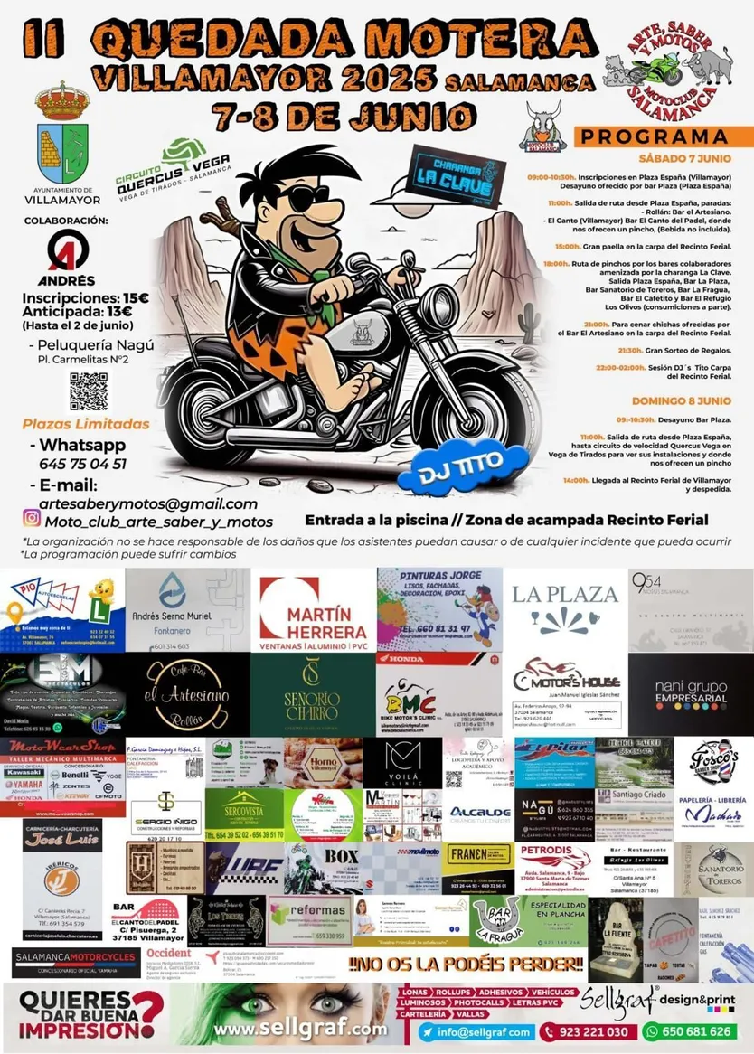 Programa ruta motera Villamayor