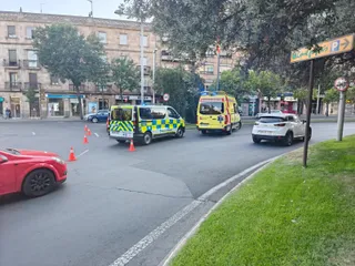 Accidente patinete plaza de España