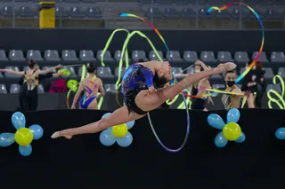 Imagen del Campeonato Autonómico Base de Gimnasia Rítmica | FOTO SALAMANCA24HORAS.COM