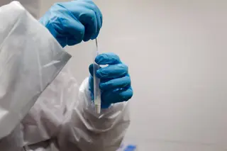 Una prueba PCR. | EP