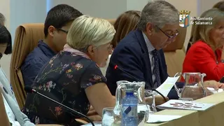 Llamada al orden a Pilar Moreno en el Pleno