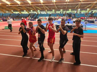 Escuela Luo Fu Shan en el Campeonato de España de Kung Fu