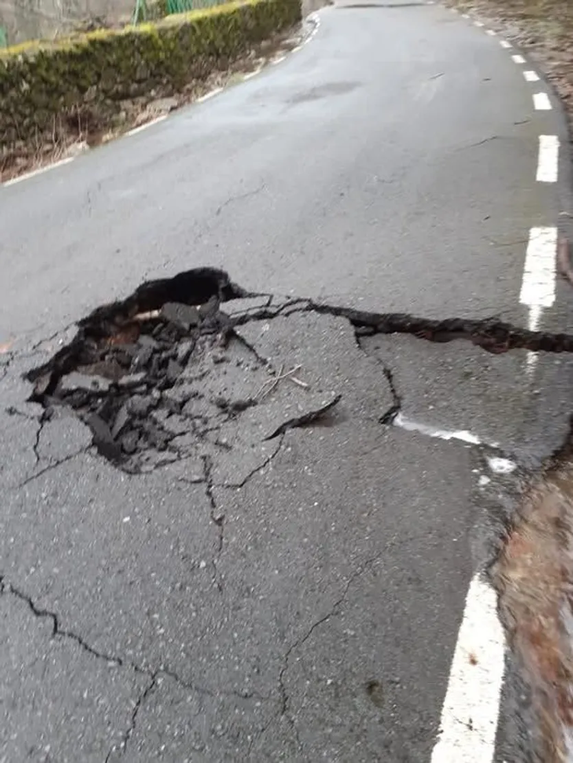 Estado de la carretera de Candelario