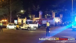 Accidente de tráfico en la Santísima Trinidad