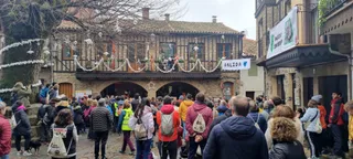 Éxito en la marcha contra el cáncer infantil organizada en Herguijuela de la Sierra y en apoyo a Diego. Fotos Facebook Jorge Sánches | Erguijuela de la Sierra en fotos