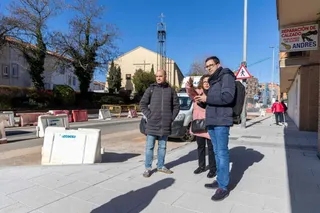 Chema Collados y José Luis Mateos en Pizarrales