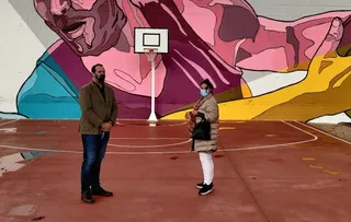 Mural área joven