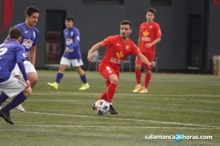 Barbero, en el partido ante La Bañeza.