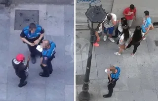 Enésima pelea entre adolescentes en Espoz y Mina con intervención policial