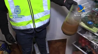 Desarticulan un grupo criminal dedicado a hacer rituales. Fotto Policía Nacional