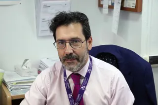 César Rodríguez, oncólogo especializado en cáncer de mama del Hospital de Salamanca