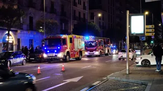 Los bomberos de Salamanca se movilizan hasta la Gran Vía por una llamada de olor a gas