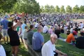 Gente disfrutando del eclipse solar en el parque de Elio Antonio de Nebrija