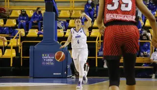 Silvia, en el choque ante Girona | FOTO SALAMANCA24HORAS.COM