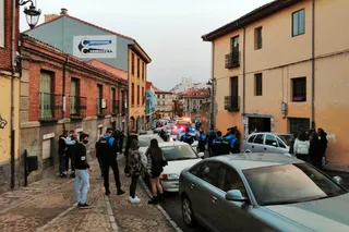 Herido un joven de unos 20 años por arma blanca en el casco antiguo de León