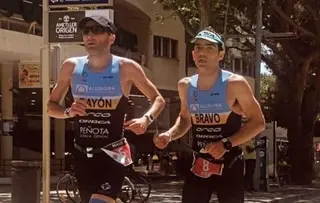 Alberto Bravo, en una prueba anterior.