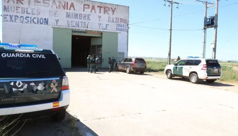 Operación Guardia Civil en Villoruela (1)