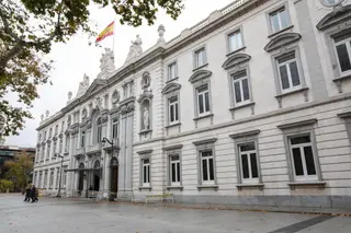 Fachada del edificio del Tribunal Supremo. Foto EP