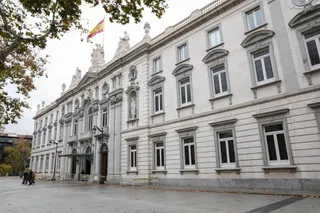 Fachada del edificio del Tribunal Supremo. Foto EP