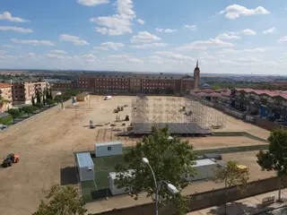 Montaje del escenario