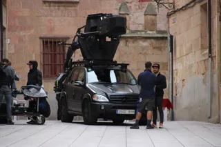 Primer día de rodaje de la película de Bollywood en Salamanca