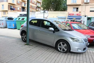 Herida una mujer al ser golpeada por un coche en la avenida de Portugal
