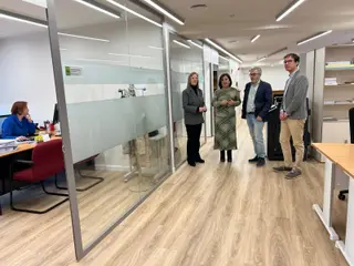 Visita oficinas Confederación Hidrográfica del Duero