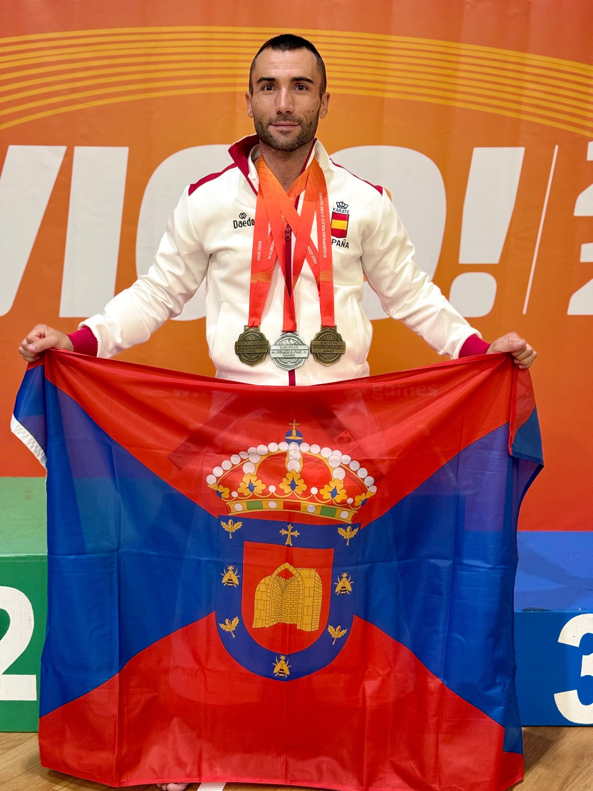 Kike N Ieto En Los European Games Karate De Vigo