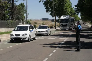 Bendición de vehículos por San Cristobal