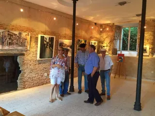 Exposición de las obras participantes en el Certamen de Pintura Rápida Florencio Maíllo