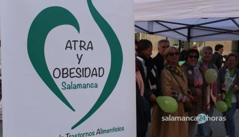 Mesa informativa del Día Internacional contra los Trastornos de la Conducta Alimentaria