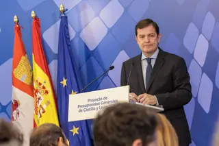 Mañueco en la presentación del proyecto de presupuestos de la Comunidad para el año 2026 | Europa Press