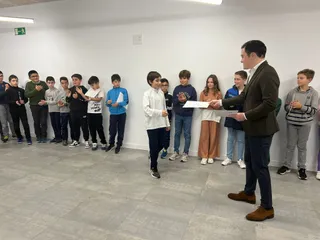 El campus navideño del centro Tormes+ forma a más de 150 niños en tecnología e innovación. Fotos @aytoSalamanca