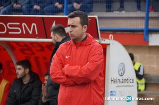 Sergio Hernández, durante su etapa en la UD Santa Marta de División de Honor | FOTO SALAMANCA24HORAS.COM