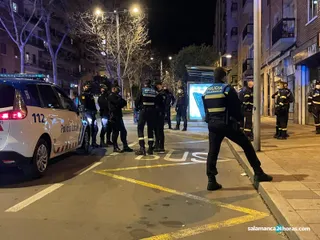 Gran movilización de la Policía por una pelea entre dos parejas en la avenida de Portugal