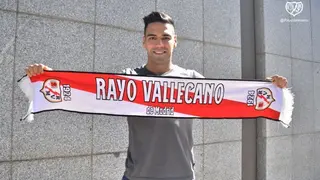 Falcao, jugador del Rayo Vallecano / FOTO RAYO VALLECANO