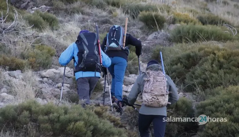 Dispositivo de búsqueda por el montañero desaparecido
