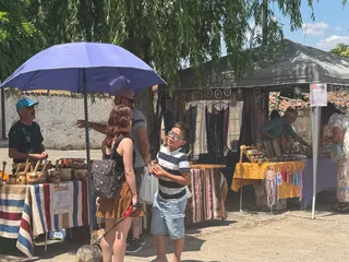 Mercado productos artesanales celebrado en Rollán | ARCHIVO