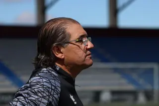 José Vicente Cano, entrenador del Béjar Industrial | FOTO ANDREA MATEOS