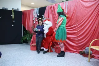 Visita de Papá Noel en Carbajosa