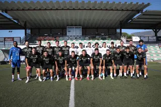 Primer entrenamiento del Guijuelo | FOTO CD GUIJUELO