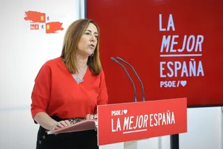 La procuradora del PSOE por Salamanca, Rosa Rubio