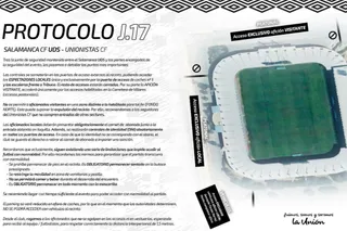 El Salamanca CF UDS publica el protocolo para el derbi: la afición de Unionistas solo podrá sentarse en Fondo Norte