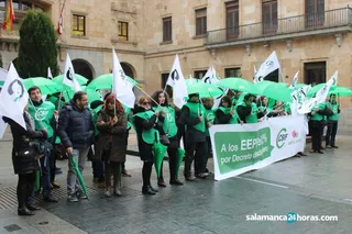 Protesta CSIF Subdelegación 9