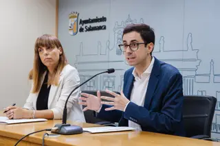 María Sánchez y José Luis Mateos | PSOE de Salamanca