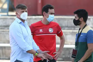 Dani Mori, Toni García y Flavio en Las Pistas / FOTO SALAMANCA24HORAS.COM