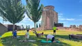 Sesiones de Alba Sport en el Castillo de los Duques. 