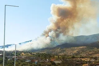Incendio en El Tiemblo | Foto: ICAL