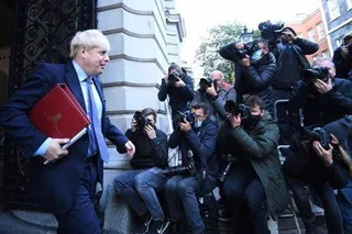 El primer ministro de Reino Unido, Boris Johnson